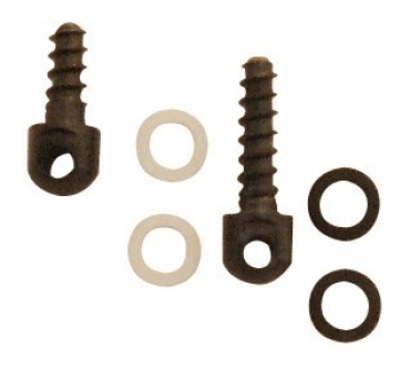 Grovtec Sling Swivel Stud 1/2" & 3/4" Wood Screw Set